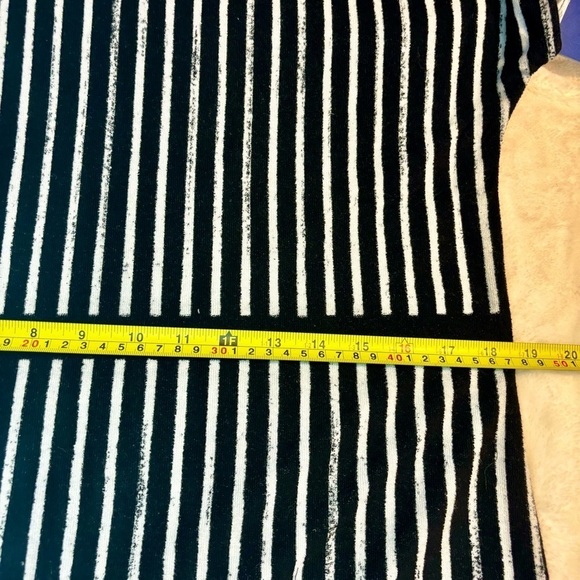 NWT Marimekko Swim Cover Dress Small Black White Terrycloth Short Sleeves - Picture 14 of 16